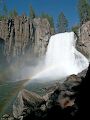 Rainbow Falls med to regnbuer. Rainbow Falls med to regnbuer.