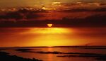 En flot solnedgang over Lake Okeechobee.