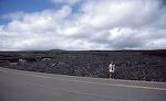 På 'Chain of Craters Road'. På 'Chain of Craters Road'.