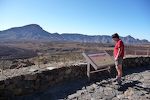 Udsigt til Montaña Guajara, Tenerifes 3. højeste bjerg, som vi har tænkt os at bestige. Udsigt til Montaña Guajara, Tenerifes 3. højeste bjerg, som vi har tænkt os at bestige.