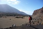 'Sletten' hedder 'Cañada de los Guancheros' og består af pimpsten og sand. 'Sletten' hedder 'Cañada de los Guancheros' og består af pimpsten og sand.