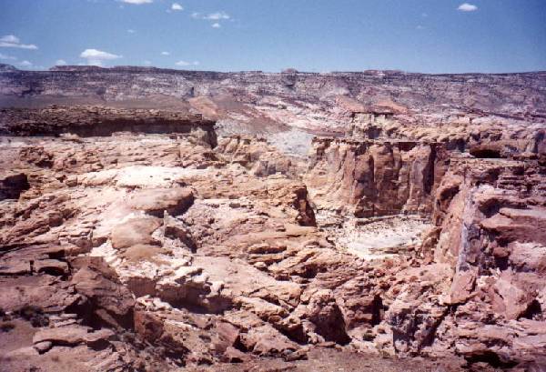 Hidden Canyon from above