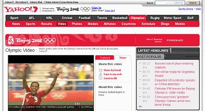 Yahoo7 Olympics