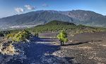 En fantastisk udsigt fra Mirador Llano del Jable på nedkørslen, hvor man får et indtryk af hele Caldera Taburiente, som dominerer den centrale del af La Palma.