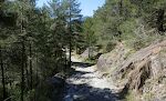 Det sidste stykke af mit 7 km loop går på en grusvej, som er del af 'GR11 - Senda Pirenaica - E14' .