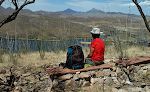 Udkik til Patagonia Lake fra toppen af 'Overlook Trail'. Udkik til Patagonia Lake fra toppen af 'Overlook Trail'.