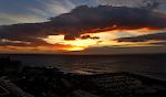 En flot solnedgang. For tiden går solen ned bag La Gomera. En flot solnedgang. For tiden går solen ned bag La Gomera.