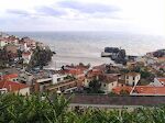 Udsigt over Câmara de Lobos fra bussen. Udsigt over Câmara de Lobos fra bussen.