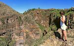 Vi går ned langs Barranco del Rey.