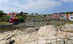 Sodefjed Hytteområde set fra klipperne. Sodefjed Hytteområde set fra klipperne.