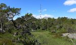 I gammel tid var der en stenvarde på toppen af Skråstadfjeldet. Stenene blev fjernet af tyskerne under besættelsen, og i dag står der en bygning og en antenne. I gammel tid var der en stenvarde på toppen af Skråstadfjeldet. Stenene blev fjernet af tyskerne under besættelsen, og i dag står der en bygning og en antenne.