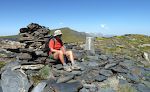 Vi er nået til El Morrón San Juanero, den første af de tre toppe, på 2610 m.