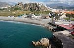 Udsigt fra klippen til restauranten El Peñon, hvor vi spiste den 5. okt. I baggrunden til venstre ses Castillo Árabe. Udsigt fra klippen til restauranten El Peñon, hvor vi spiste den 5. okt. I baggrunden til venstre ses Castillo Árabe.