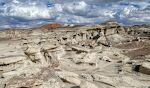 Nærbillede af de små hoodoos.