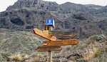 Dette skilt fortæller, at stien S-73 også er del af GR-139. Sidstnævnte er en ret ny langdistance sti på godt 100 km (<mere info + //www.canarias7.es/canarias/gran-canaria/gran-canaria-referente-grandes-senderos-20230521142255-nt.html>).