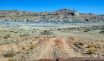 Jeg vil nu forsøge at komme til 'Butte Canyon' fra den anden side af Wahweap Creek og kører via Big Water mod det område, jeg kalder 'Abernes Planet'. Jeg vil nu forsøge at komme til 'Butte Canyon' fra den anden side af Wahweap Creek og kører via Big Water mod det område, jeg kalder 'Abernes Planet'.