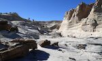 Jeg kan nu se de første hoodoos. Jeg kan nu se de første hoodoos.