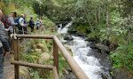 Dag 3: Vi er kørt til Sorteny Naturpark, som på catalansk - Andorras officielle sprog - hedder 'Parc Natural de la Vall de Sorteny', hvor vi starter vores vandretur i en højde af 1780 m. Efter ½ km på en grusvej går vi op langs Riu de Sorteny på en smal sti.