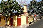 Et typisk La Palma hus i Tinizara.