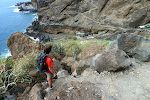 Vi kigger ned i Barranco del Jurado fra den anden side.
