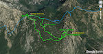 Vi går en flot tur fra Bavella passet, som ligger i en højde af 1218 m godt 50 km fra Conca ad snørklede veje, som tager 1¼ time at køre. Vi går en flot tur fra Bavella passet, som ligger i en højde af 1218 m godt 50 km fra Conca ad snørklede veje, som tager 1¼ time at køre.