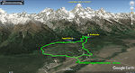 Vores første vandretur i Grand Teton National Park starter ca. 25 km fra vores lejlighed. Det tog 45 min at køre dertil. Vores første vandretur i Grand Teton National Park starter ca. 25 km fra vores lejlighed. Det tog 45 min at køre dertil.