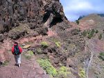 I hulen er der en indhegning til gederne, som der er mange af overalt på La Gomera. I hulen er der en indhegning til gederne, som der er mange af overalt på La Gomera.