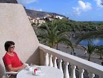 Ankomst til vores hotel, Charco del Conde, i Valle Gran Rey på La Gomera. Ankomst til vores hotel, Charco del Conde, i Valle Gran Rey på La Gomera.