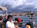 Vi venter på færgen til La Gomera i Los Cristianos. Vi venter på færgen til La Gomera i Los Cristianos.