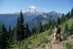 Udsigten fra Shriner Peak Trail er enestående. Udsigten fra Shriner Peak Trail er enestående.