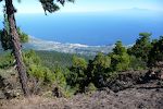 Udsigt fra Cumbre Nueva til Santa Cruz.