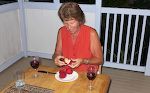 Om aftenen spiser vi 'rambutan' frugter til dessert. Rambutan er et træ, som er indført fra det sydøstlige Asien.