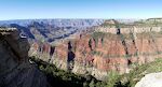 Da vi besøgte Utah i 2015, hvor vi boede i Kanab, var vi ikke klar over, at North Rim først åbner den 15. maj. Vi kørte mod North Rim den 29. april, og opdagede først i Jacob Lake, at der var lukket.