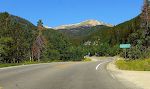 Vi er på vej til Monarch Pass, som ligger 18 miles vest for Poncha Springs eller ca. 75 miles fra vores hus i Crestone.