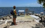 Attraktionerne i Biscayne National Park ligger under vandet, men for tiden kunne man ikke tilbyde nogen snorkelture.