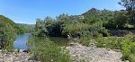Río Hozgarganta lige neden for Arroyo del Cañuelos udløb. Río Hozgarganta lige neden for Arroyo del Cañuelos udløb.