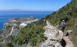 Europa Point med fyrtårnet er Gibraltars sydligste punkt. Det sydligste punkt på den iberiske halvø, og dermed Europas sydligste punkt, er Punta de Tarifa.