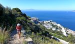 Vi tager en bus til det sted ved den sydlige ende af klippen, hvor der er adgang til 'Upper Rock Nature Reserve'. Vi begynder opstigningen fra Jews' Gate.