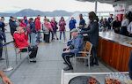 Polarcirkel ritualet består i at få en skefuld is hældt ned af nakken. Når det er overstået, har man gjort sig fortjent til en dram (se video). Polarcirkel ritualet består i at få en skefuld is hældt ned af nakken. Når det er overstået, har man gjort sig fortjent til en dram (se video).
