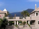 Teide med sne set fra Hotel Marylanza. Teide med sne set fra Hotel Marylanza.
