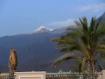 Teide med sne set fra Hotel Marylanza. Teide med sne set fra Hotel Marylanza.