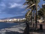 Strandpromenaden i Playa de las Americas. Strandpromenaden i Playa de las Americas.