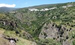For at komme over til Bayárcal skal vi krydse Río de Picena (også kendt som Río Bayárcal), som løber i en dyb kløft. [Taget på vejen tilbage.]
