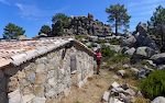 Bag Gunhild ses toppen Punta di a Presa.