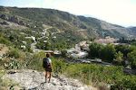 Næsten nede efter en af de flotteste vandreture på denne rejse til Andalusien.