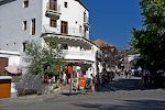 21 sep: Vi er i bjergbyen Pampaneira, en af de typiske, hvide landsbyer i Las Alpujarras.