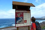 Strandpromenaden hedder Paseo Litoral del Sauzal. Der er ingen forklaring på, hvorfor adgangen er lukket.