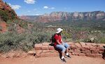 Her er udsigten fra Sedona Trail View Point.