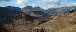 Et panorama fra Mirador El Guriete. Et panorama fra Mirador El Guriete.