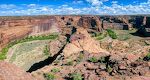 Mit sidste stop er White House Overlook. Herfra går der en sti over til White House ruinen på den anden side af kløften. Det er den eneste sti i Canyon de Chelly, man har lov til at gå uden en Navajo guide.